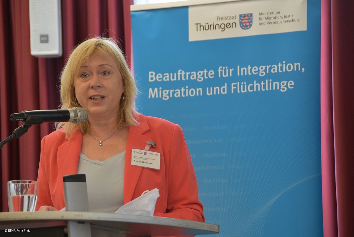 geschäftsführende Beauftragte A. Roswora