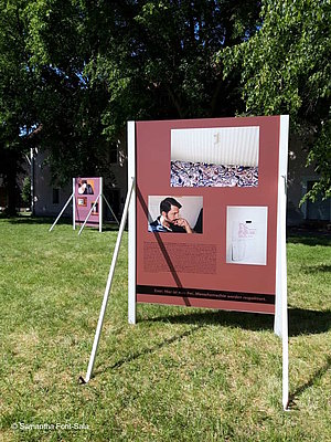Abbildung einer Fototafel der Ausstellung