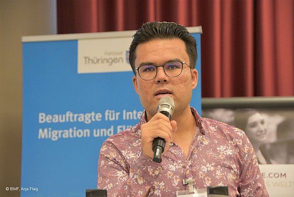 Foto BIMF: MO Veranstaltung 2022 Moderator