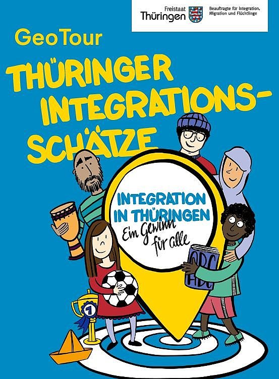 Bildausschnitt Geo Tour 2020 "Thüringer Integrationsschätze"