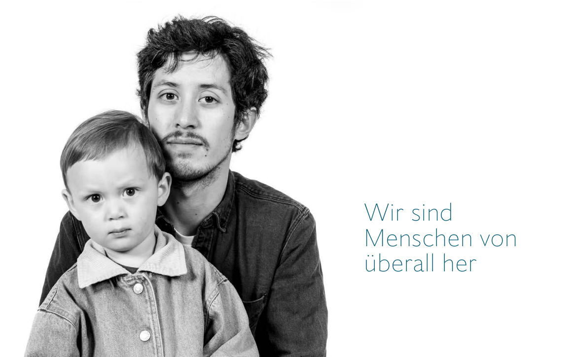 Profilbild Jean-Baptiste Le und Sohn - Auszug aus dem HEIMAT-Bildband der BIMF (Koska 2019, S. 27) Profilbild Jean-Baptiste Le und Sohn mit Link zum Bildband HEIMAT