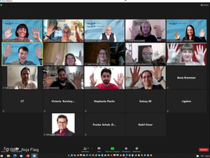Screenshot Teilnehmende VA Unternehmensgründung