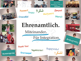 Poster Kampagne #DankeEhrenamt