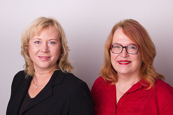 Bild Annett Roswora und Marina Schönthal