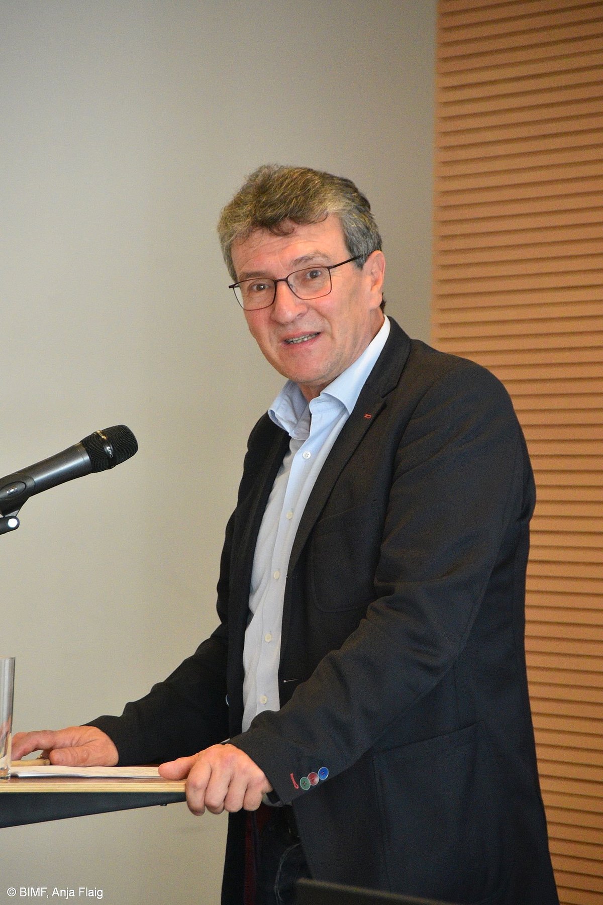 Minister Dieter Lauinger