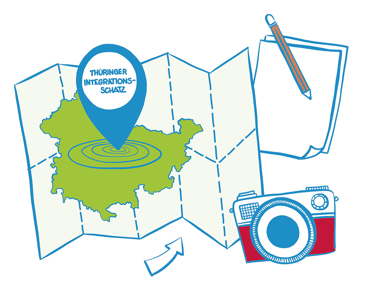 Geo Tour Grafik Karte