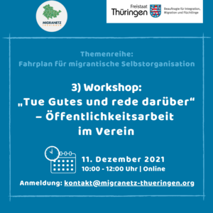 Vorschaubild Workshop 11.12.2021, Öffentlichkeitsarbeit im Verein
