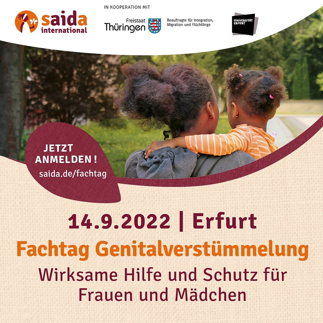 Einladung Fachtag Genitalverstümmelung