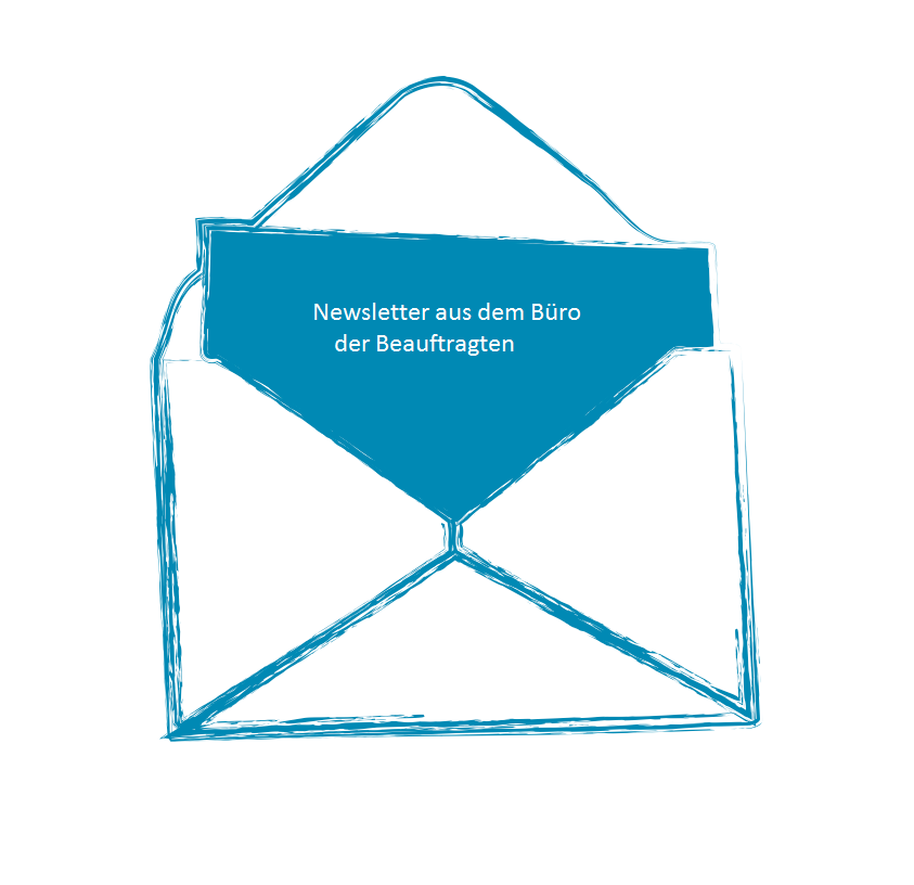 Briefumschlag als Zeichen für den Newsletter