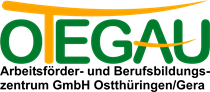 Logo Otegau Arbeitsförder- und Berufsbildungszentrum GmbH Ostthüringen/Gera