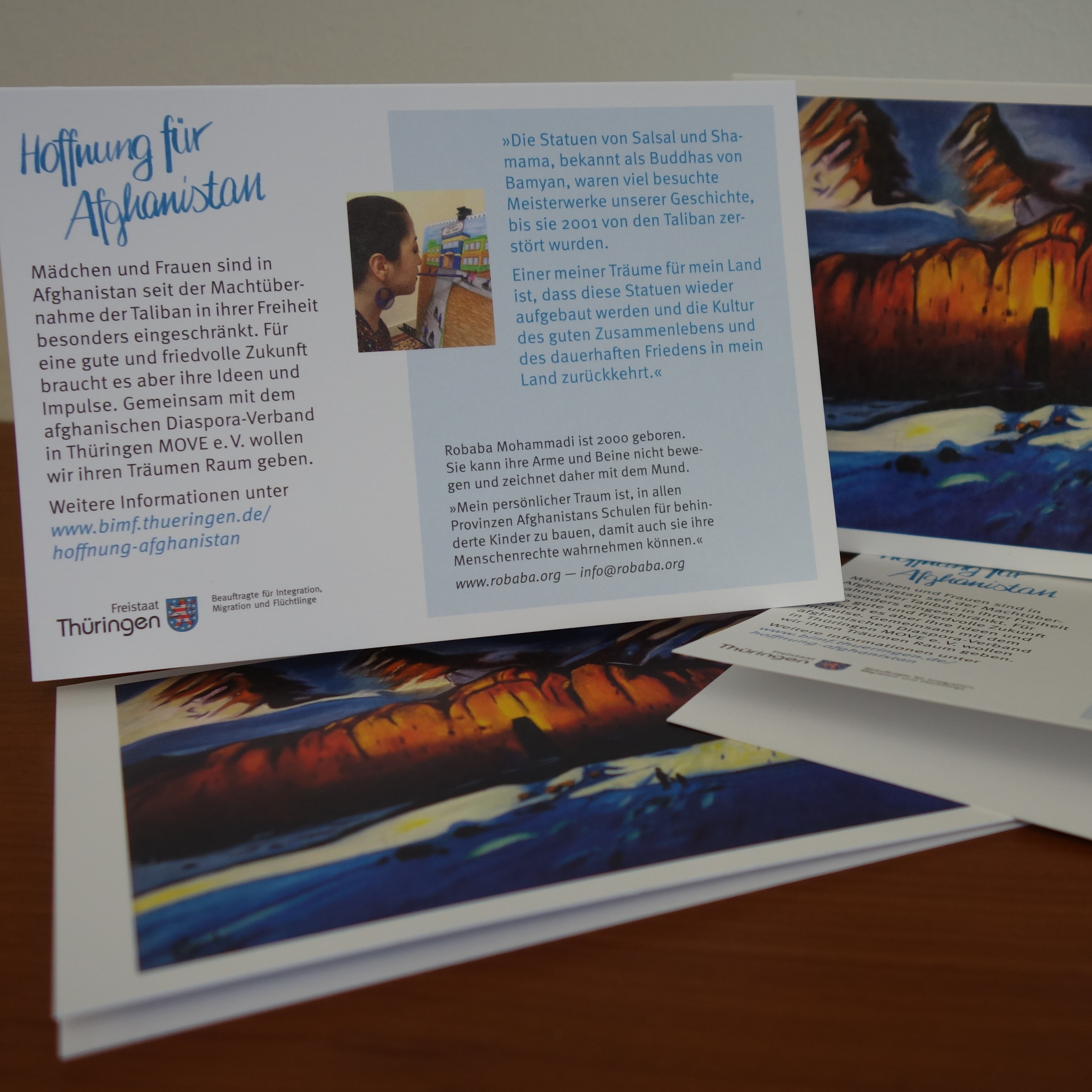 Foto der Hoffnungskarten von Robaba