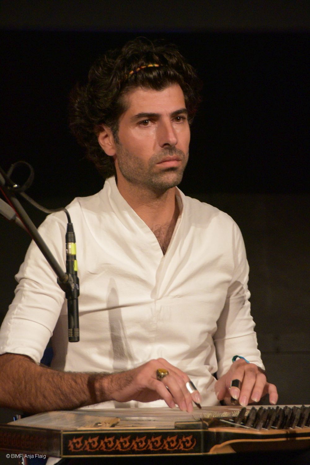 Musiker am Instrument