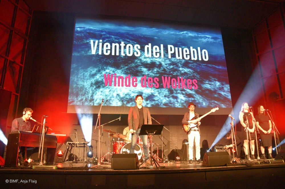 Blick auf die Bühne