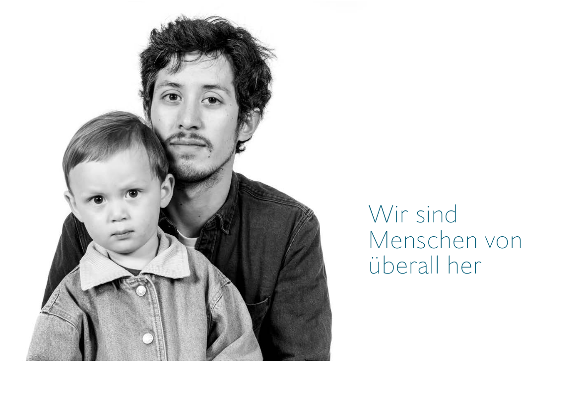 Profilbild Jean-Baptiste Le und Sohn - Auszug aus dem HEIMAT-Bildband der BIMF (Koska 2019, S. 27) (Direktlink zur Unterseite Integration)
